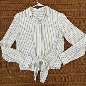Madewell button down blouse size S.